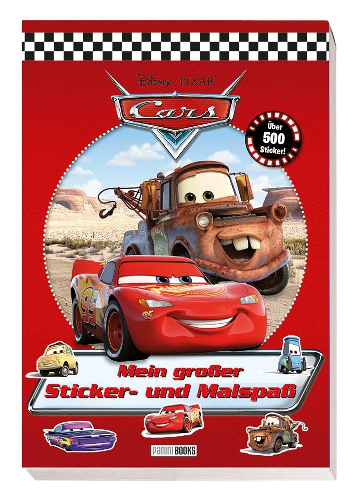 Disney PIXAR Cars: Mein großer Sticker- und Malspaß: über 500 Sticker!