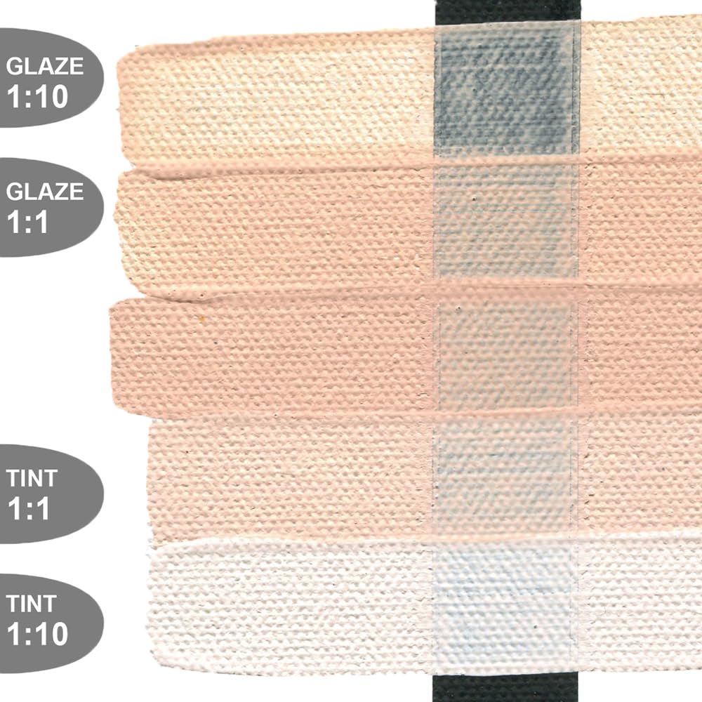Fluid Acrylics by GOLDEN, Titan Mars Pale, Professionelle Acrylfarbe, halbdeckend, 473 ml
