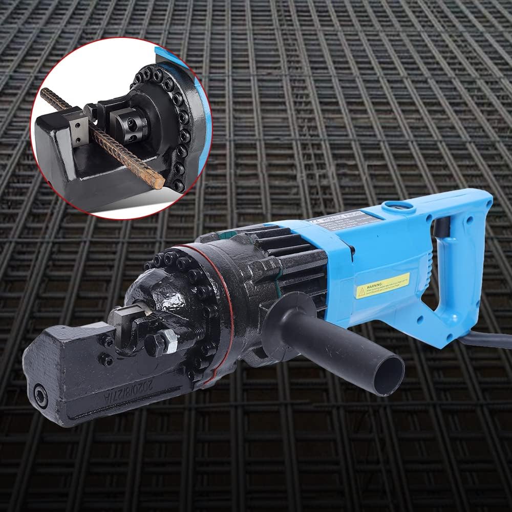 Elektryczne nożyce hydrauliczne 850 W, hydrauliczne nożyce do prętów zbrojeniowych z kluczem płaskim, zakres cięcia 4-16 mm