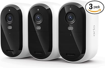 Essential Security Camera (3rd Gen 2025 Release) 2K Battery Power Person.