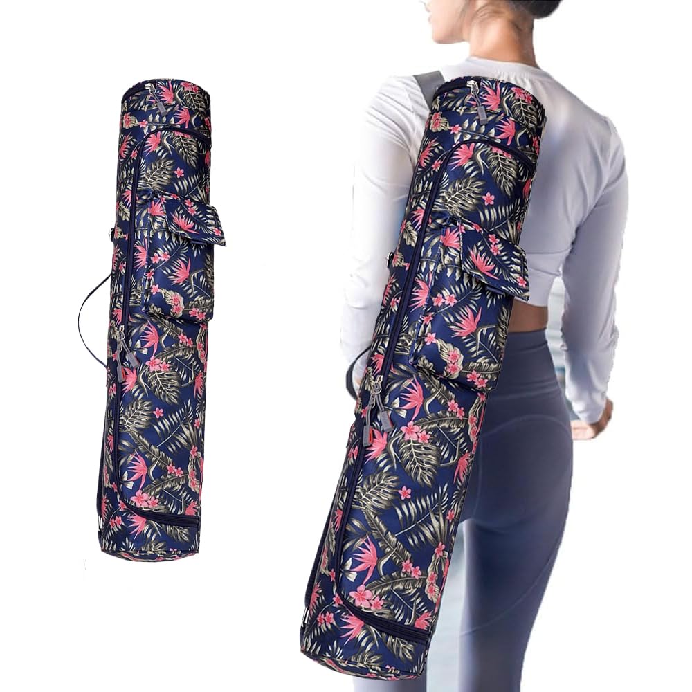 Oaygat Yoga Mat Bag Full-Zip Exercise Yoga Mat Carry Bag with Adjustable Strap for Women & Men Lightweight Waterproof Travel Bag for Home Gym and Studio — image 1