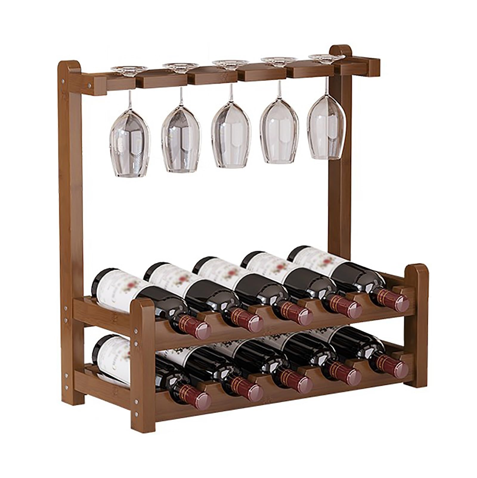 Casier à vin en bois beau et élégant pour une cave prestigieuse