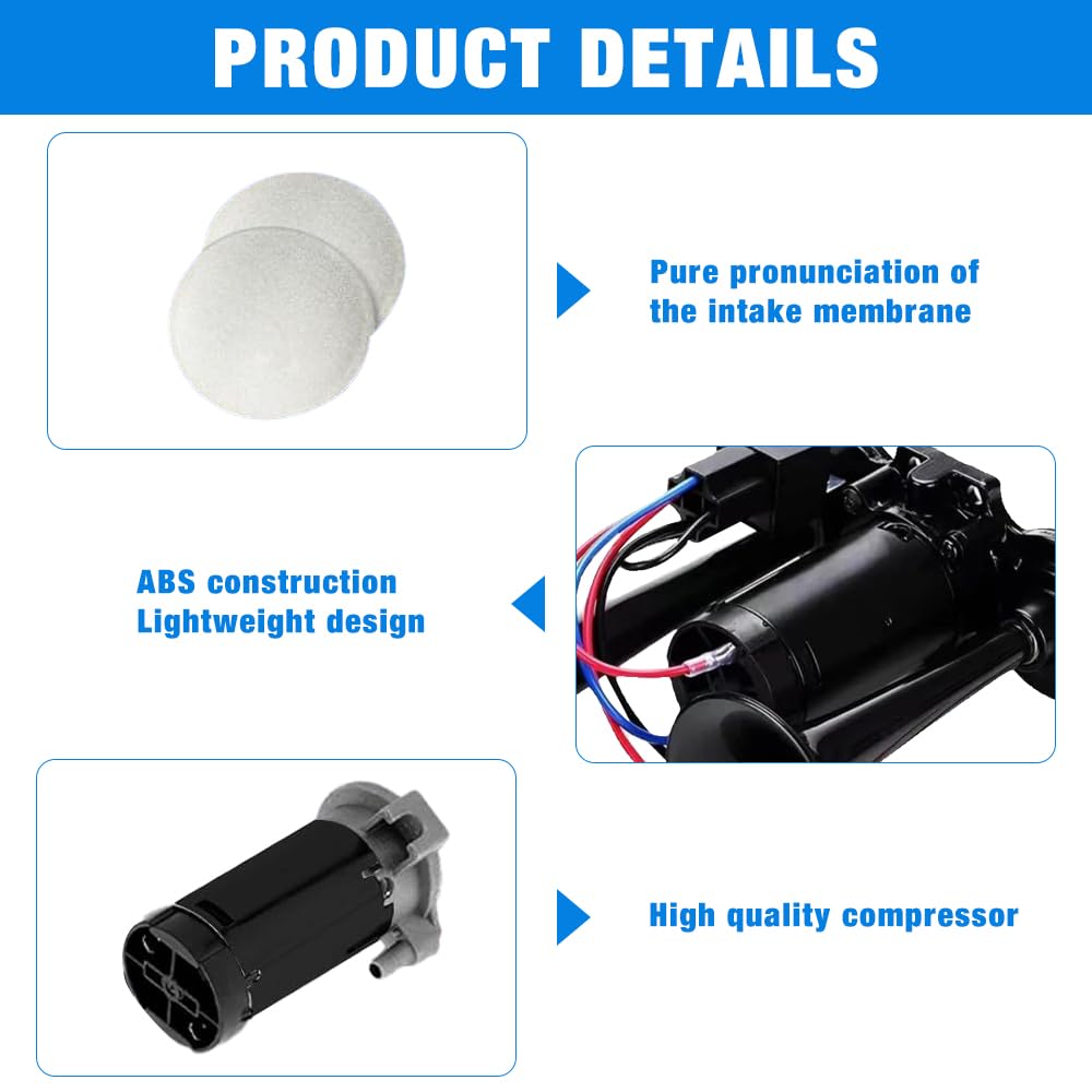 Clacson Auto, Tromba 12V con Compressore per Camion, Trombe Camion 600 DB, Doppio Tubo ad Aria Corno, per Veicoli da 12 V, Camions, Treni, Barche, Moto, Furgone