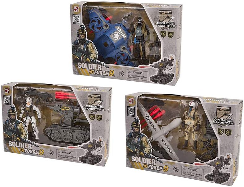 Soldier Force 9 Rapid Playset 3