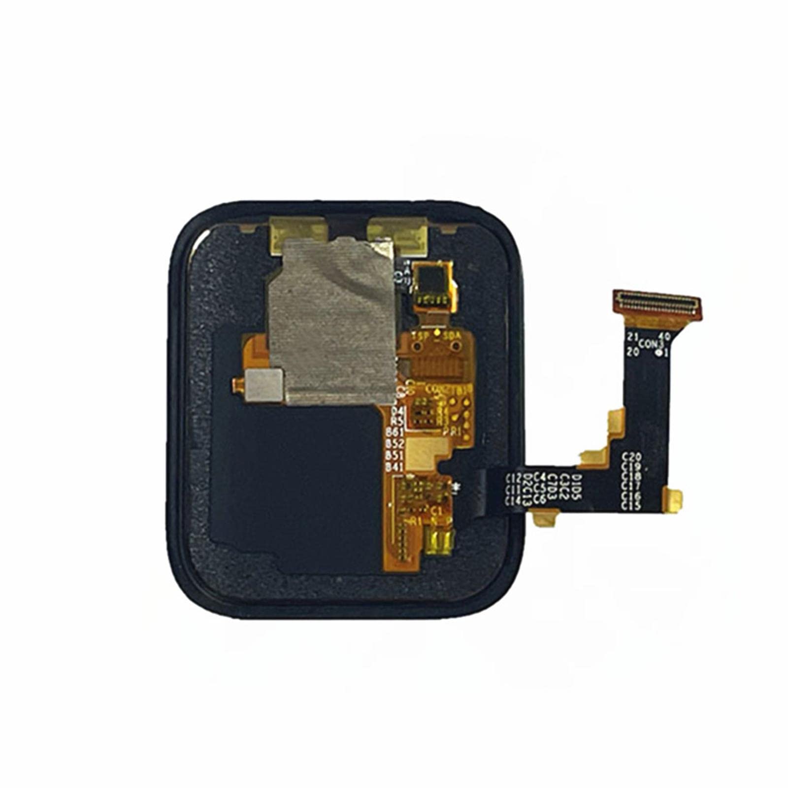 MOUDOAUER Écran LCD pour montre intelligente - Écran LCD - Numériseur - Pièces de rechange pour montre Oppo 41 mm/46 mm