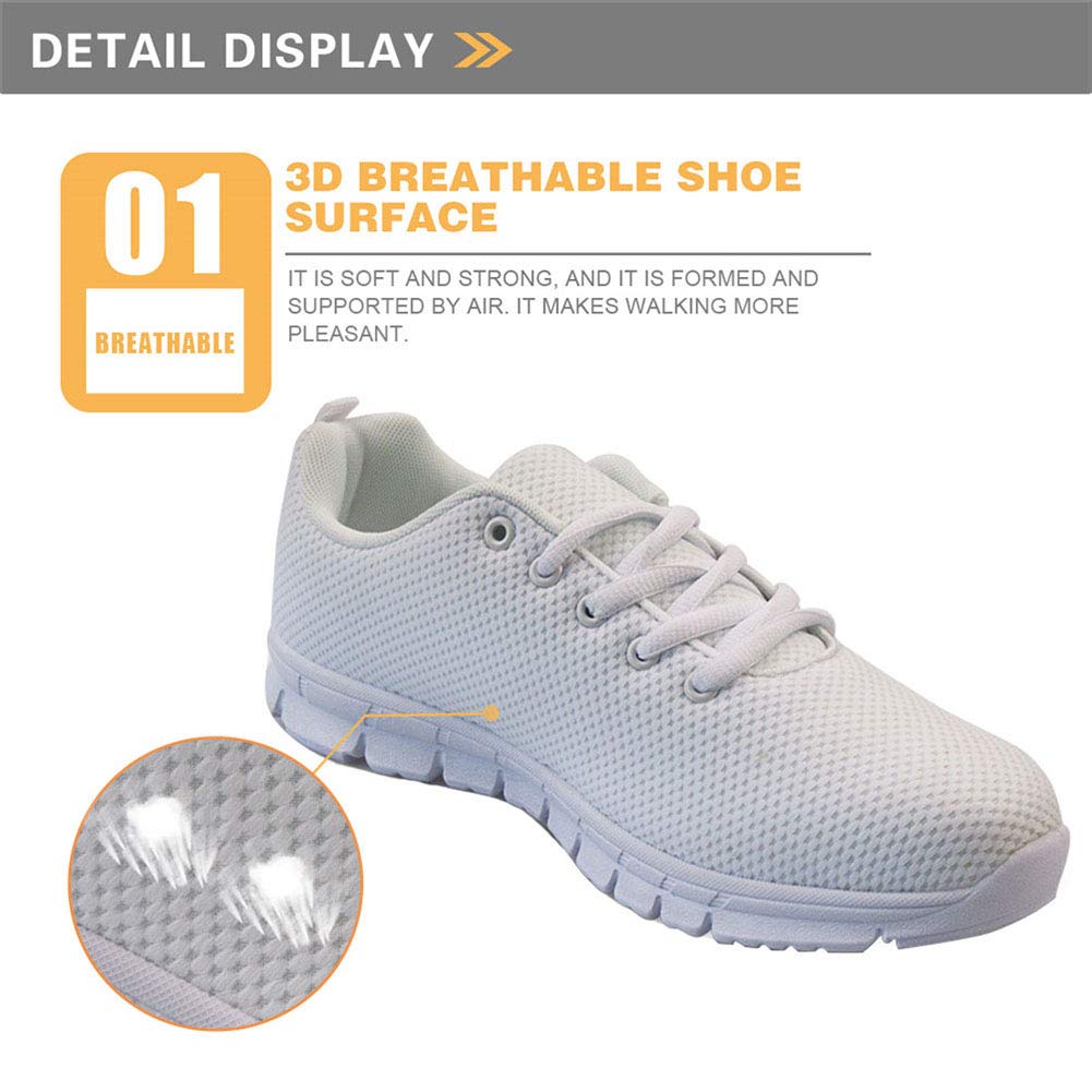 HUGS IDEA Leichtgewichtige Schaumstoff-Flachschuhe für Sport, Laufschuhe, Fitness, Joggen