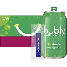 Bubly 20-Pack of Lime Flavored Sparkling Water 12 fl oz On-the-Go Aluminum Can + 1 Utility Prop.
