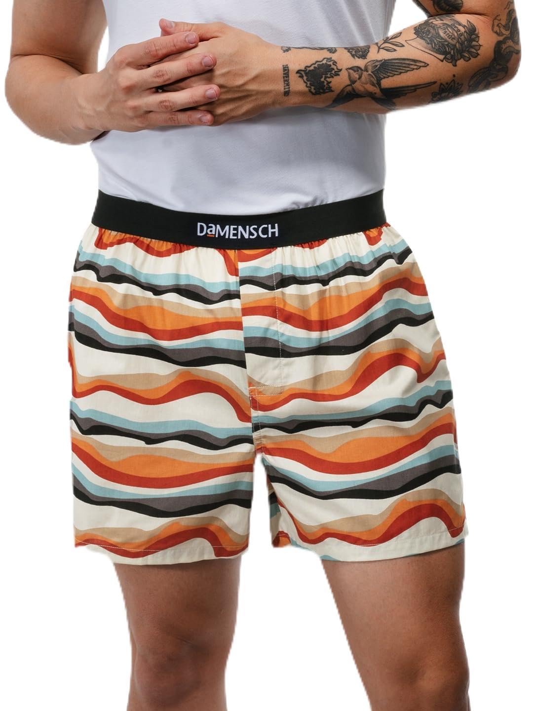 Solid Breeeze Inner Boxers for Men, Ultra-Light Boxers, 100% Cotton Shorts Pant, Breathable Woven Inner Cotton Shorts for Men