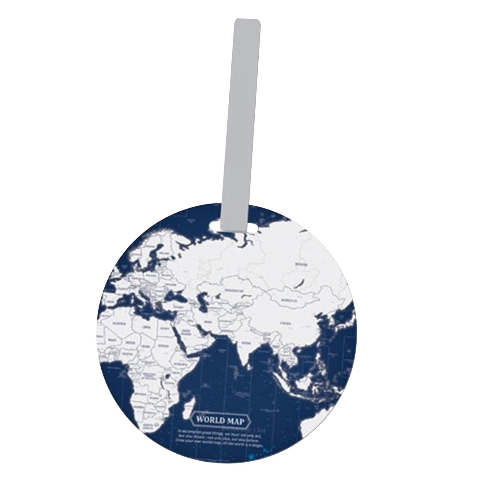 Fashion Map Luggage Tag Travel Accessories for Backpack Name Tags Suitcase blue-image-39