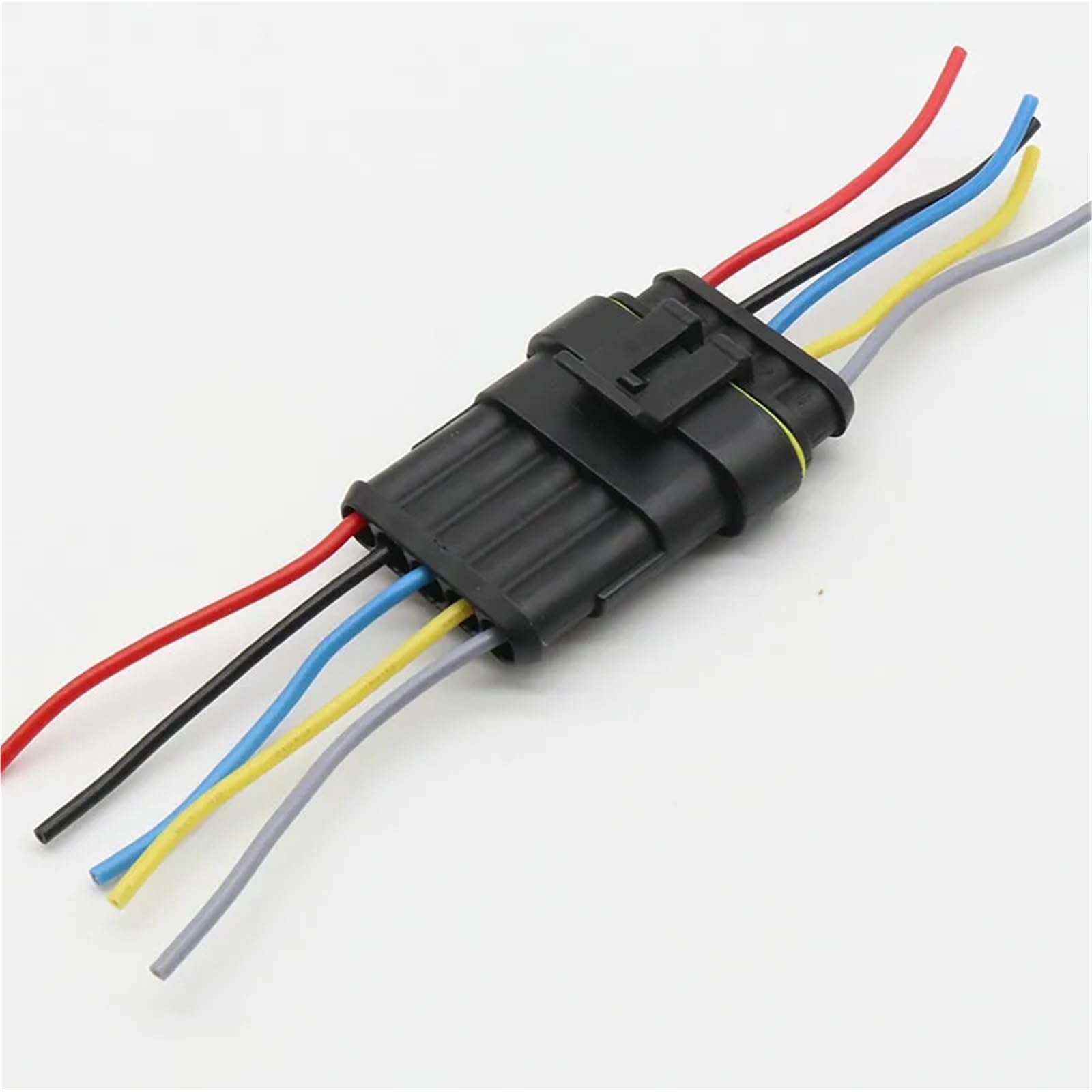 Connecteur de fil électrique étanche 5 broches auto avec câble