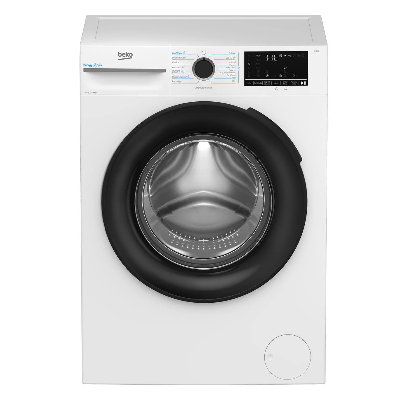 BMWT31241A - Lavatrice 12 Kg, 1400 giri, Carica Frontale, Classe energetica A