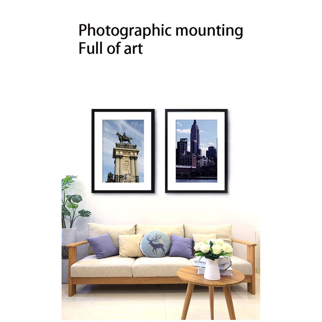 おしゃれな額　8セット Amazon.co.jp: LTYHHK 8x24 パノラマ写真フレーム 無垢材 8x24