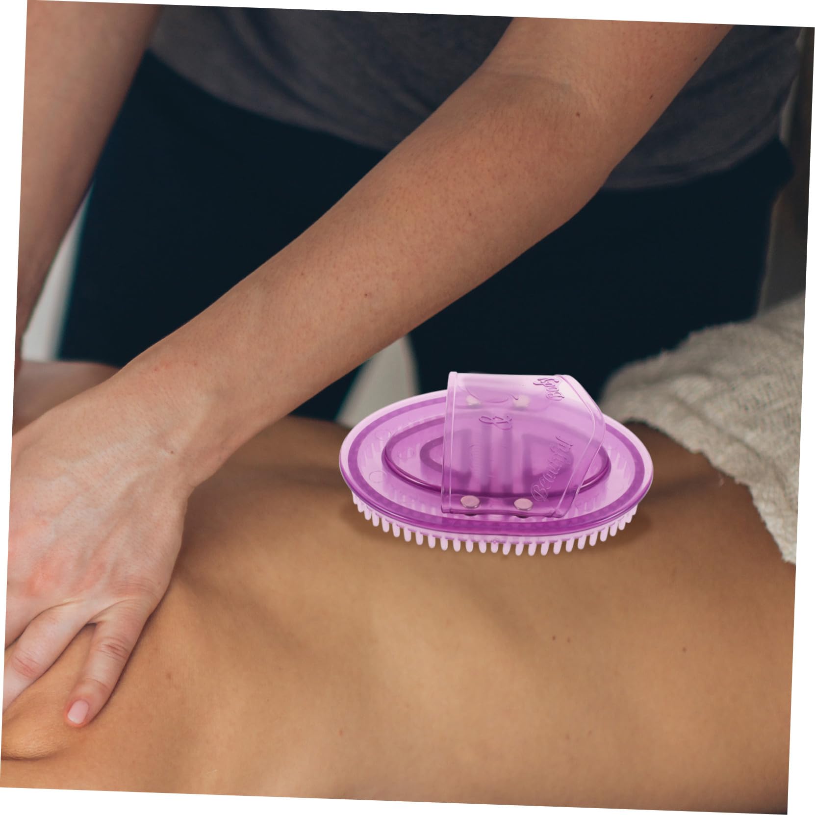 PACKOVE 5stücke -massagebürste Für Körper Und Kopf Weiche Massagebürste Entspannung Tragbar Und Leicht Für Zuhause Fitnessstudio Einsetzbar Für Rücken Beine Und Füße