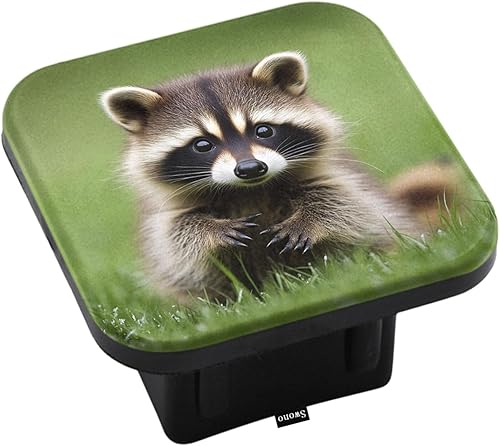 Miniatura 126 de Swono Cubiertas cuadradas de enganche para receptor, diseño de girasoles amarillos, girasoles amarillos, cubierta de tubo de enganche de remolque