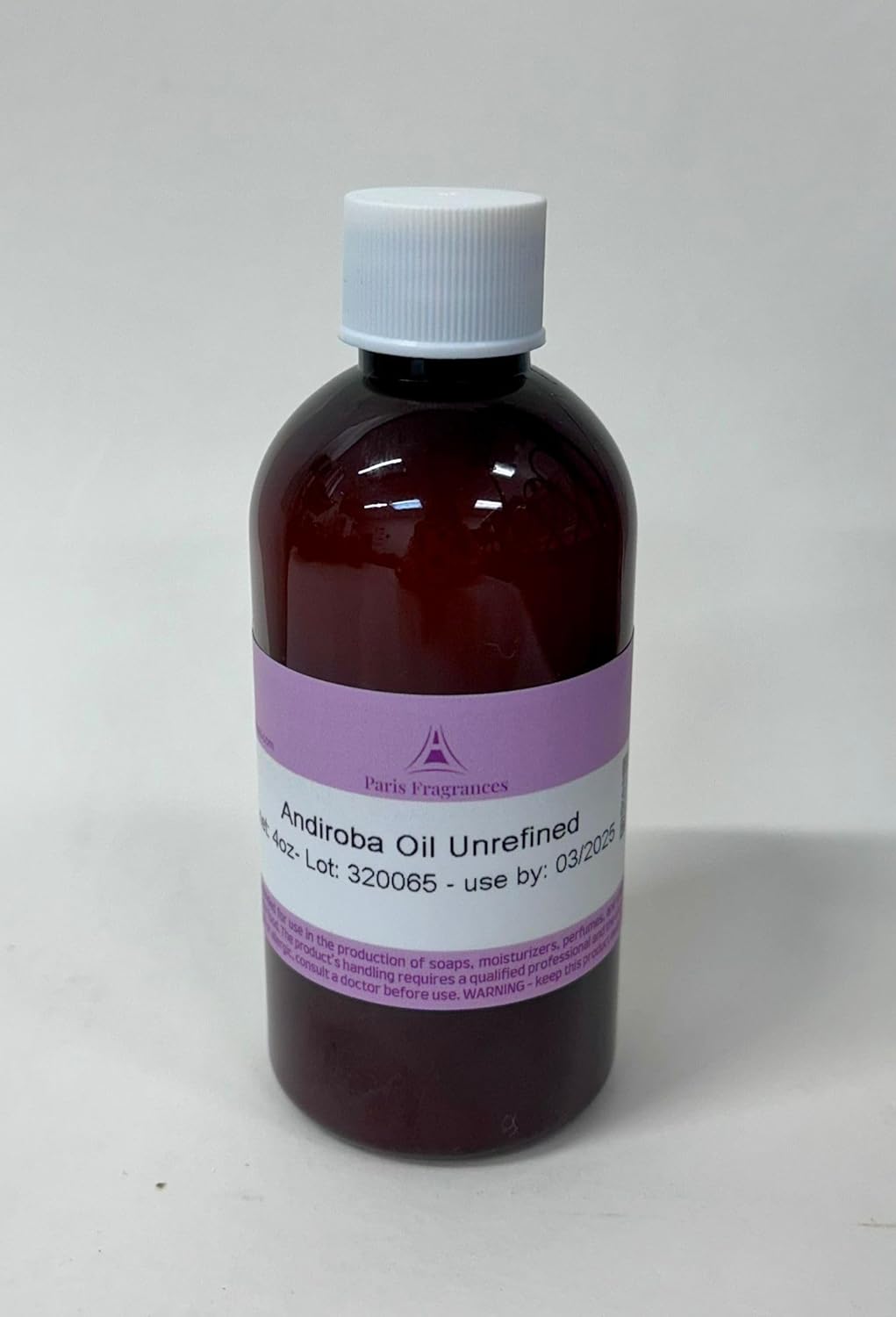Paris Fragrances Andiroba Oil (64 Oz) Raw & Unrefined - 100% Natural - Sustainable Product of the Brazilian Amazon