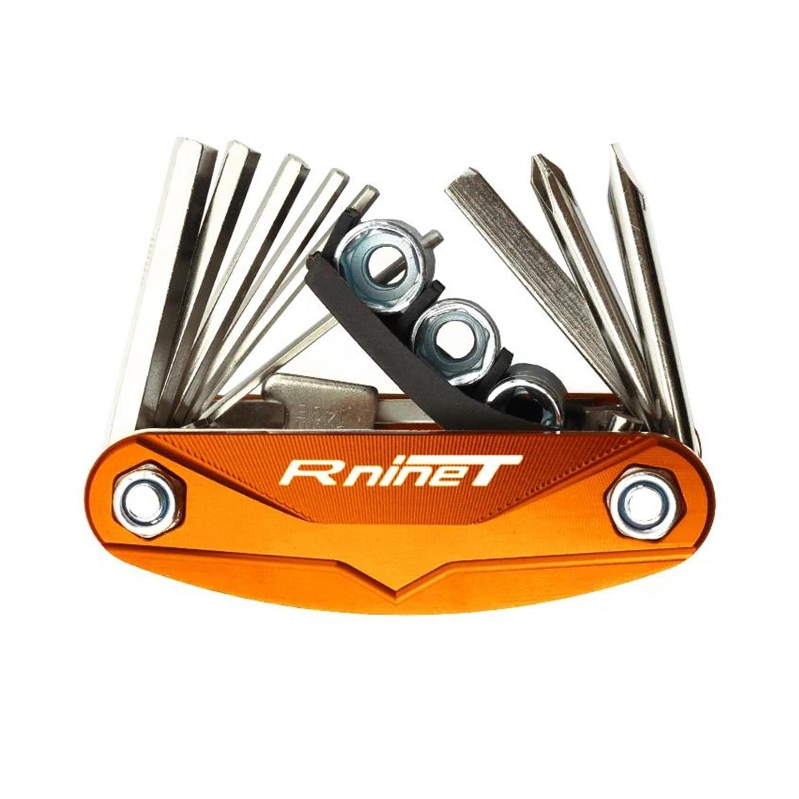 Screwdriver Wrench Motorcycle Multifunctional Screwdriver for R NINET Nine T RNINET RNINE(Orange)