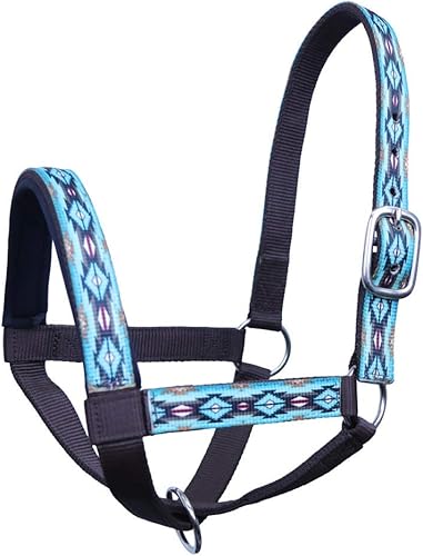 Miniatura 2 de Tahoe Tack Cuello halter de llama con revestimiento de nailon con banda nasal acolchada