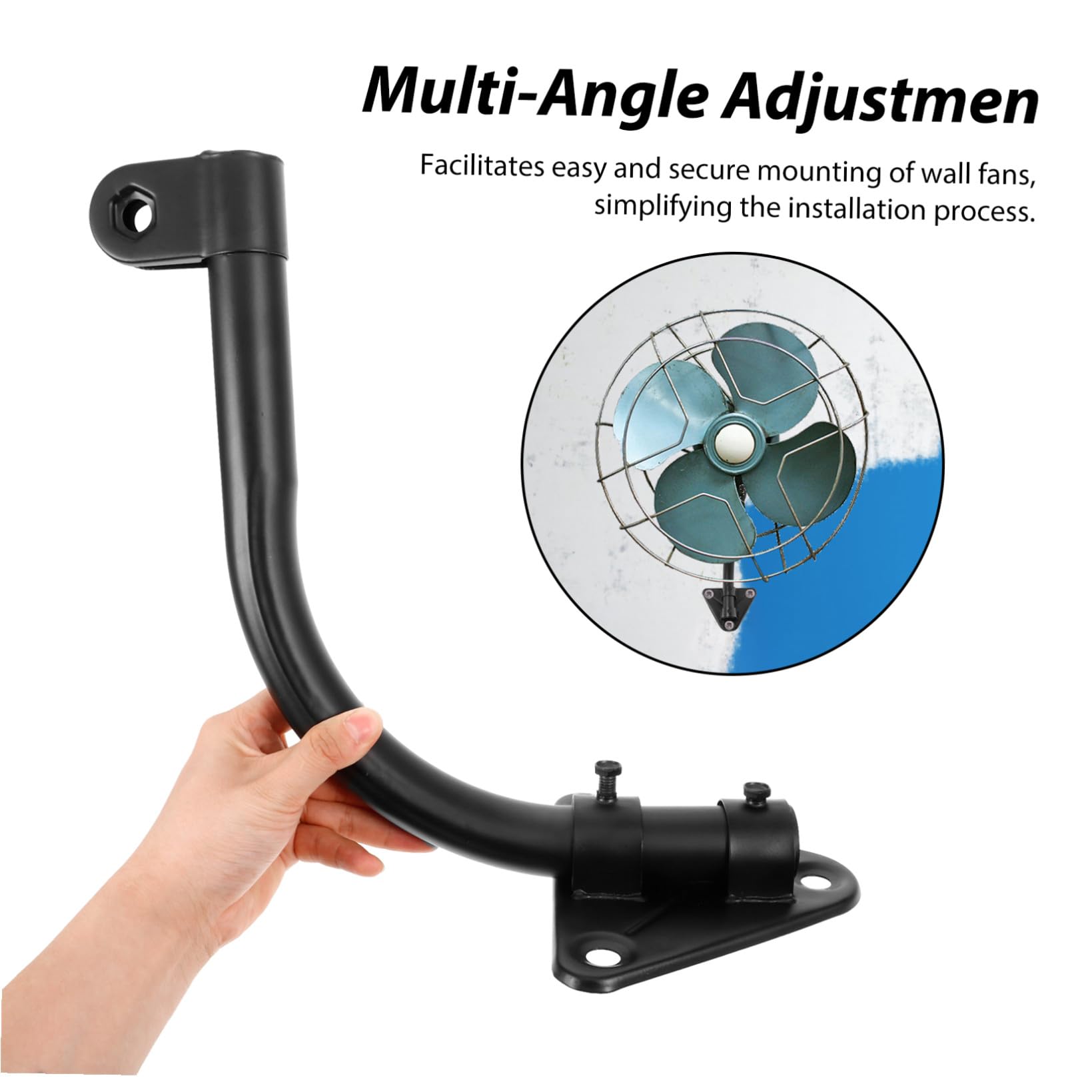 Mobestech 1 Ensemble D'Accessoires Pour Ventilateur Électrique Ventilateur Mural Petit Ventilateur Mural Ventilateur Industriel Mural Ventilateur D'Appoint Pour Support De