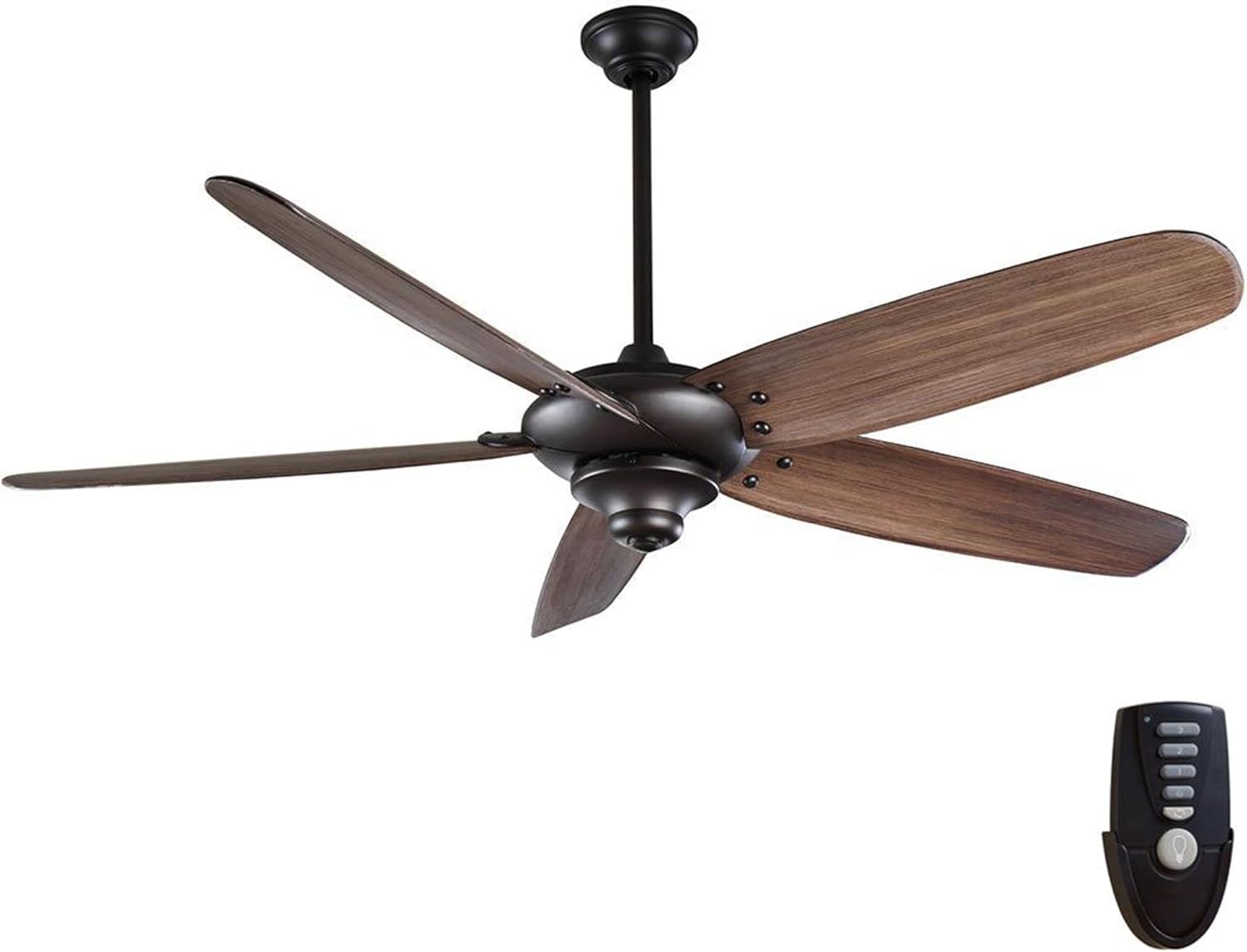 Altura II 68 in. Indoor Bronze Ceiling Fan with Remote Control