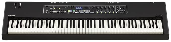 Yamaha CK Series 88-Key Stage Keyboard with Built-In Speakers, Black (CK88)