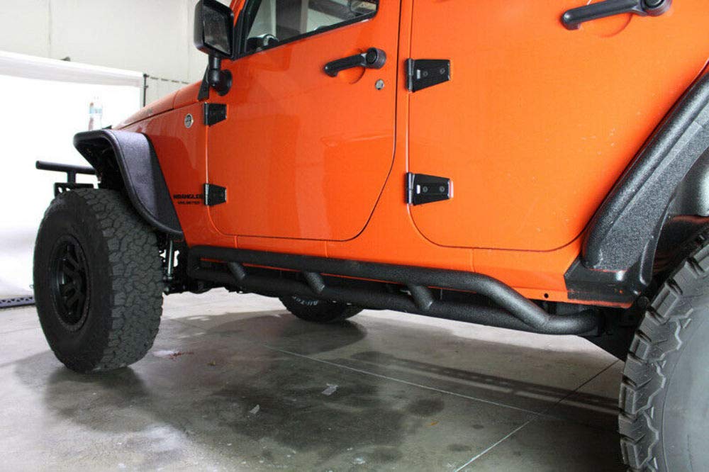 小物 Rock Fishbone Offroad FB23008 Jeep Rock Sliders 2 Door 07-17