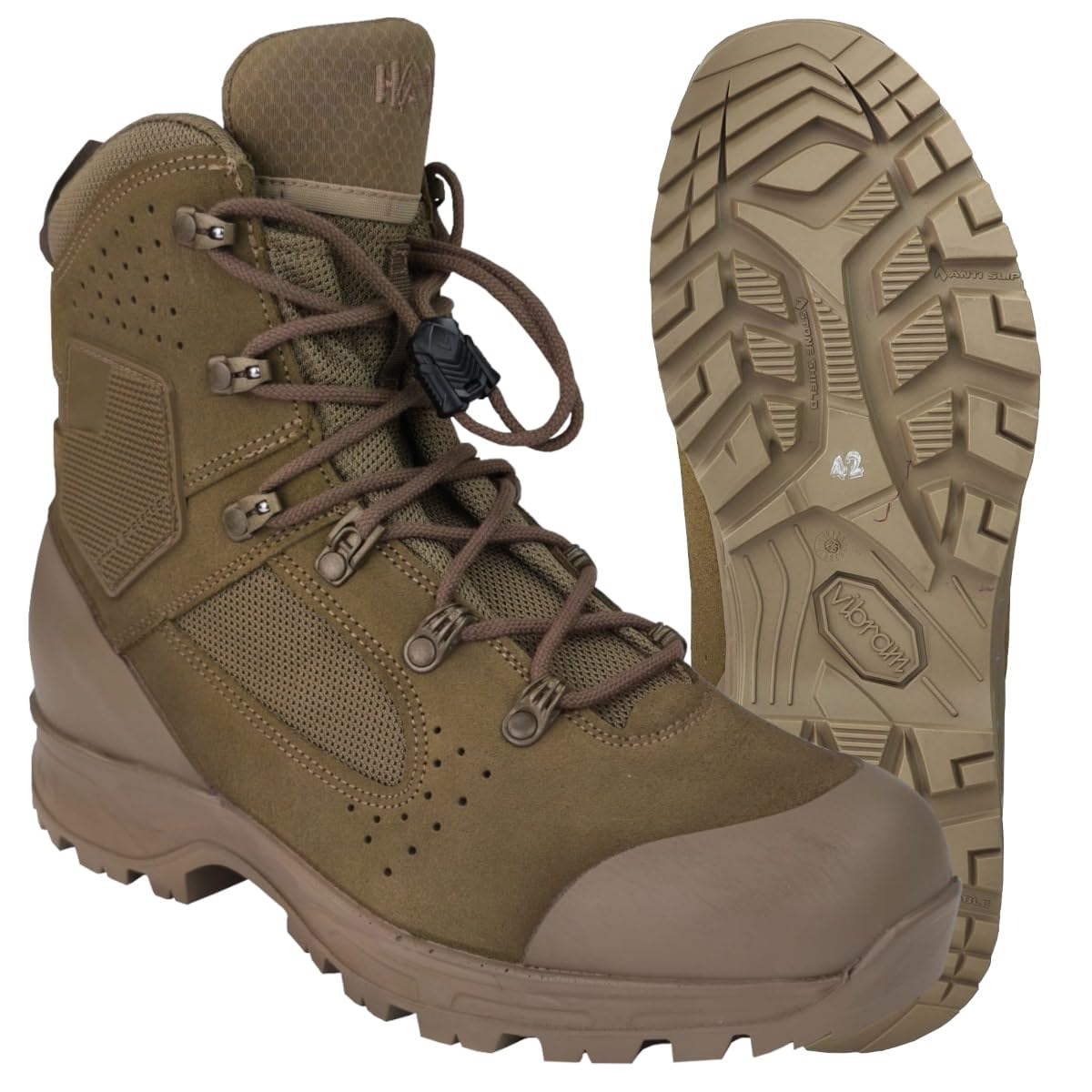 HAIX Original Bundeswehr Kampfstiefel Nepal Pro Coyote *Sondermodell* Nato Tropenstiefel 2.Wahl