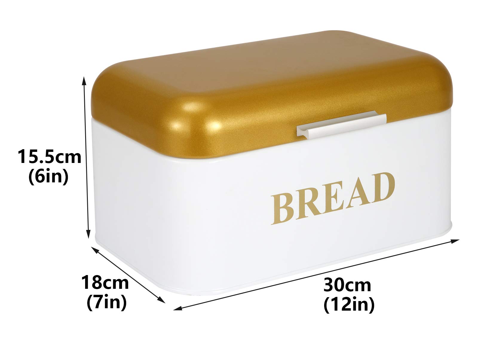 Boîte à Pain Shanrya - Rangement Pratique Et Élégant Pour Cuisine Et Pique-nique - Rouge Vif
