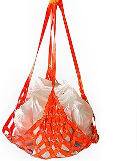 Cargo Lifting Nets Flat Polyester Sling Hoisting Net Straps for Moving Towing Hoisting Work Gear 3.9''x3.9'' 10x10cm Square Mesh(Size:1x1m,Color:Max. Load Capacity 200kg / 440lbs)