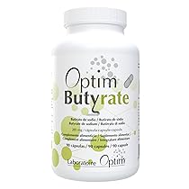 OPTIM Butyrate Acido Butirrico Integratore Butirrato di Sodio Microincapsulato a Rilascio Prolungato 90 Capsule per Colon e Transito Intestinale Altamente Dosato Vegano – Alta qualità