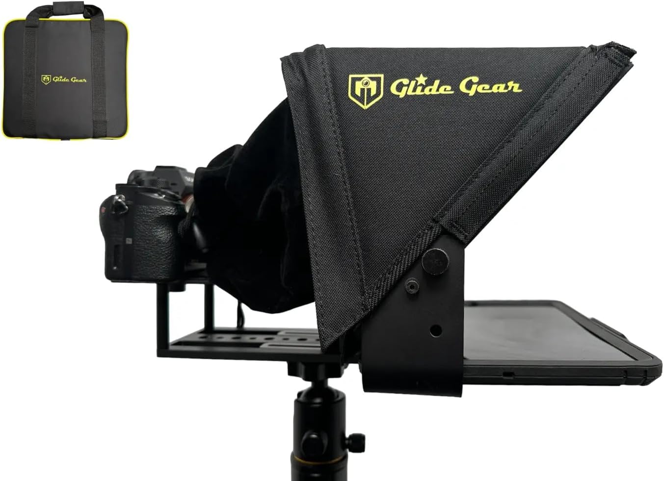 Glide Gear TMP100 Adjustable iPad/ Tablet/ Smartphone Teleprompter Beam Splitter Glass