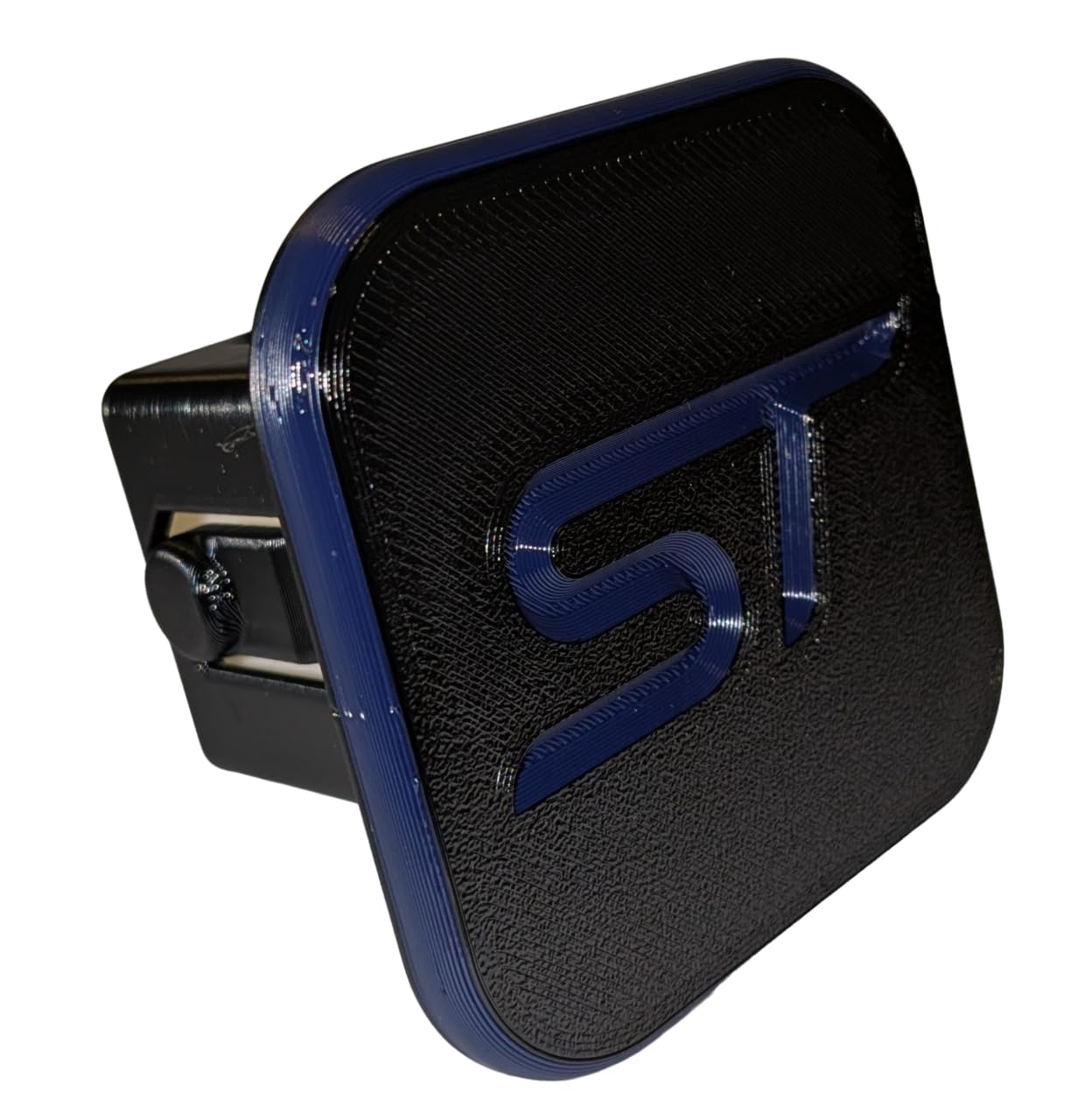 ST Hitch Cover Custom Made for an Explorer/Edge 2 inch receiver (New and Improved Design) (Navy Blue)