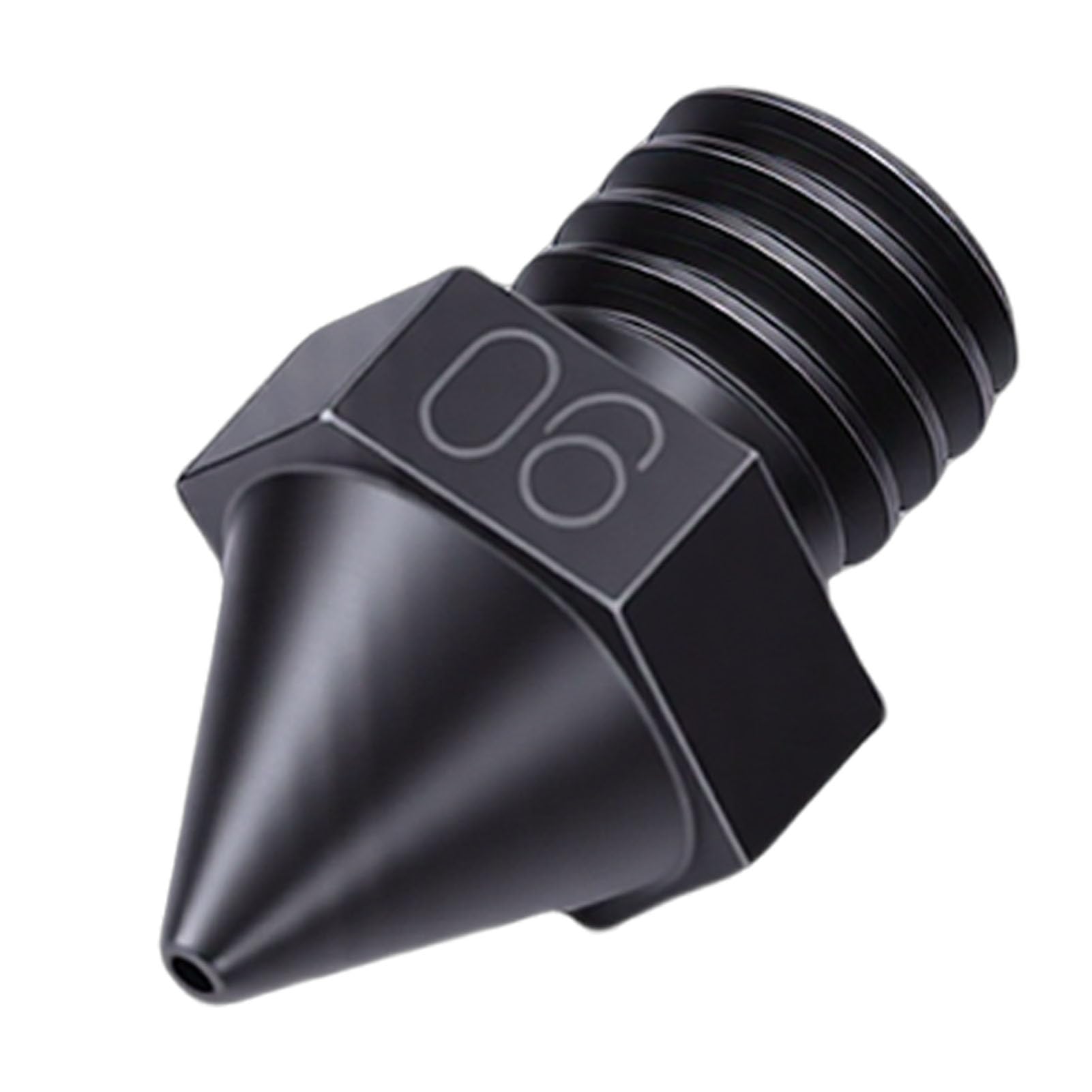 Buachois 3D Drucker Düse 0.2 0.4 0.6 0.8mm gehärteter Stahl Extruder | 4 Stück 3D Drucker Düsen aus gehärtetem Stahl 0.2 0.4 0.6 0.8mm für Raise3D Extruder Hotend Ersatz