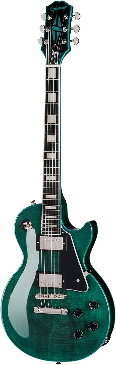 EXCLUSIVE IG Les Paul Custom, Widow Peacock with Bag