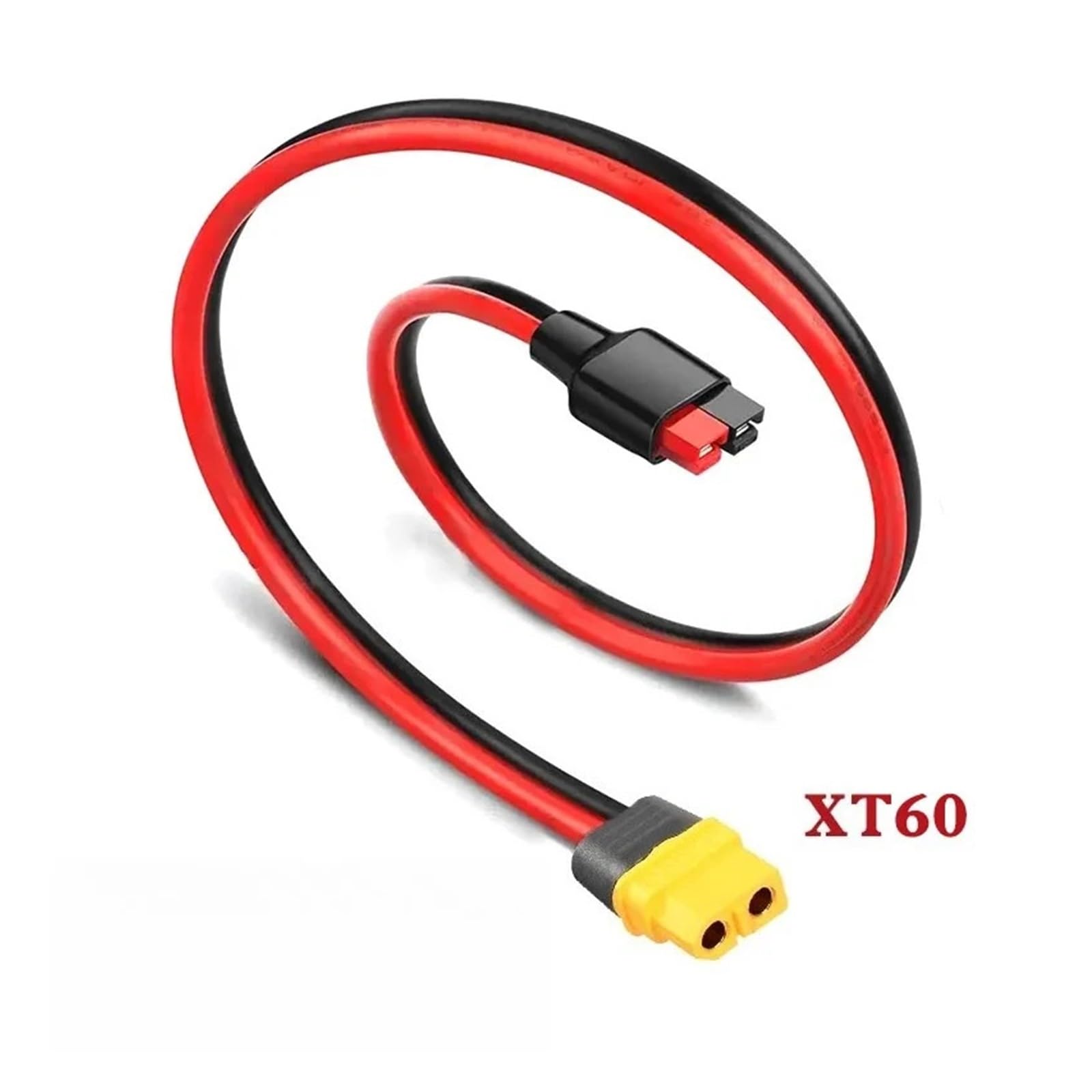 Złącza męskie i żeńskie z kablami Złącze do modelu samolotu XT60H-F Interfejs 45A żeński kabel adaptera XT90 Kabel silikonowy 12AWG Wtyczka do baterii litowej(XT60-M, 300 cm)