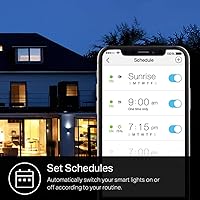 Vista 5 de Kasa Smart Bombillas que funcionan con Alexa y Google Home, bombilla LED inteligente regulable, A19, 9 W, 800 lúmenes, blanco suave (2700 K)