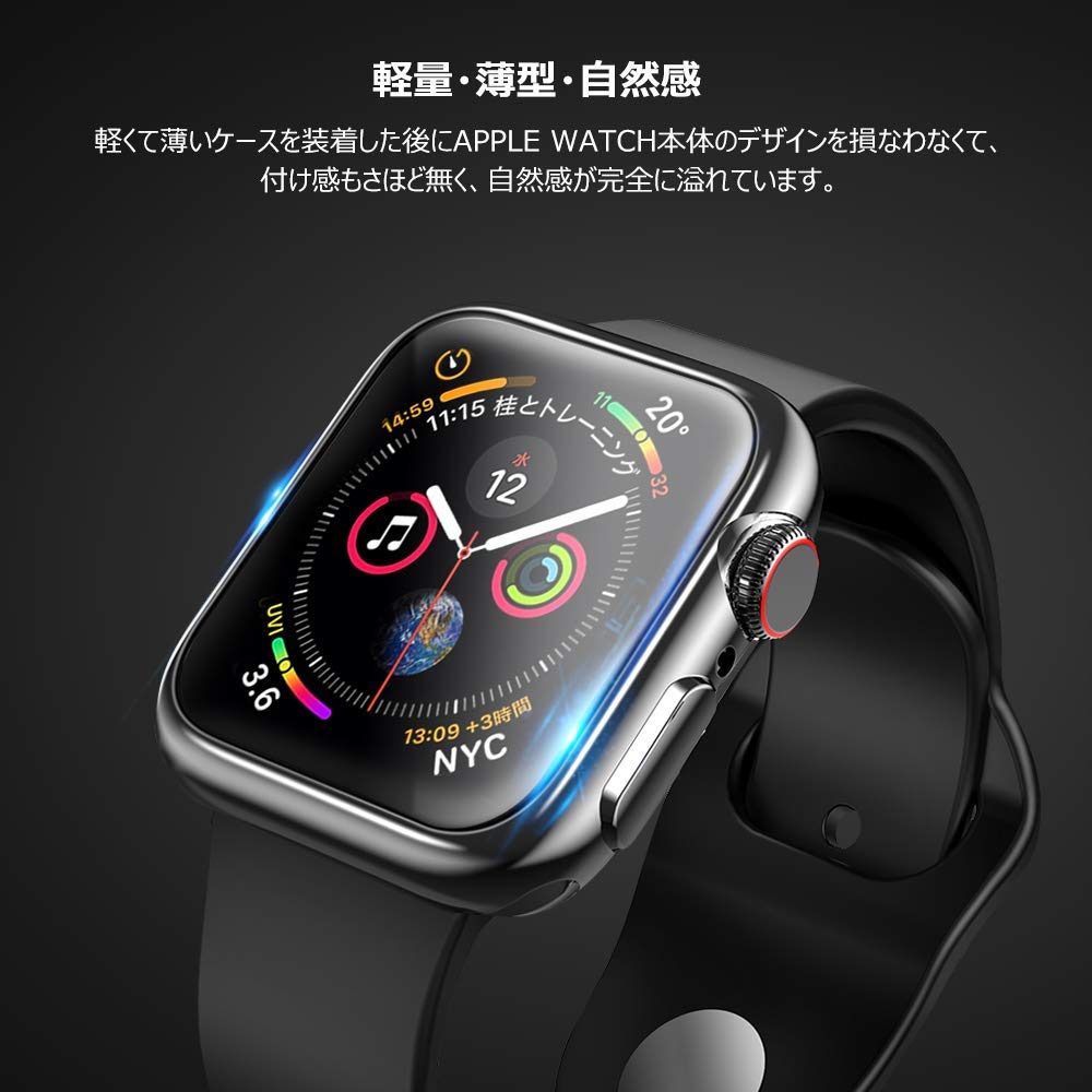 Amazon.co.jp: HOCO コンパチブル Apple Watch Series6/SE/5/4 ケース 
