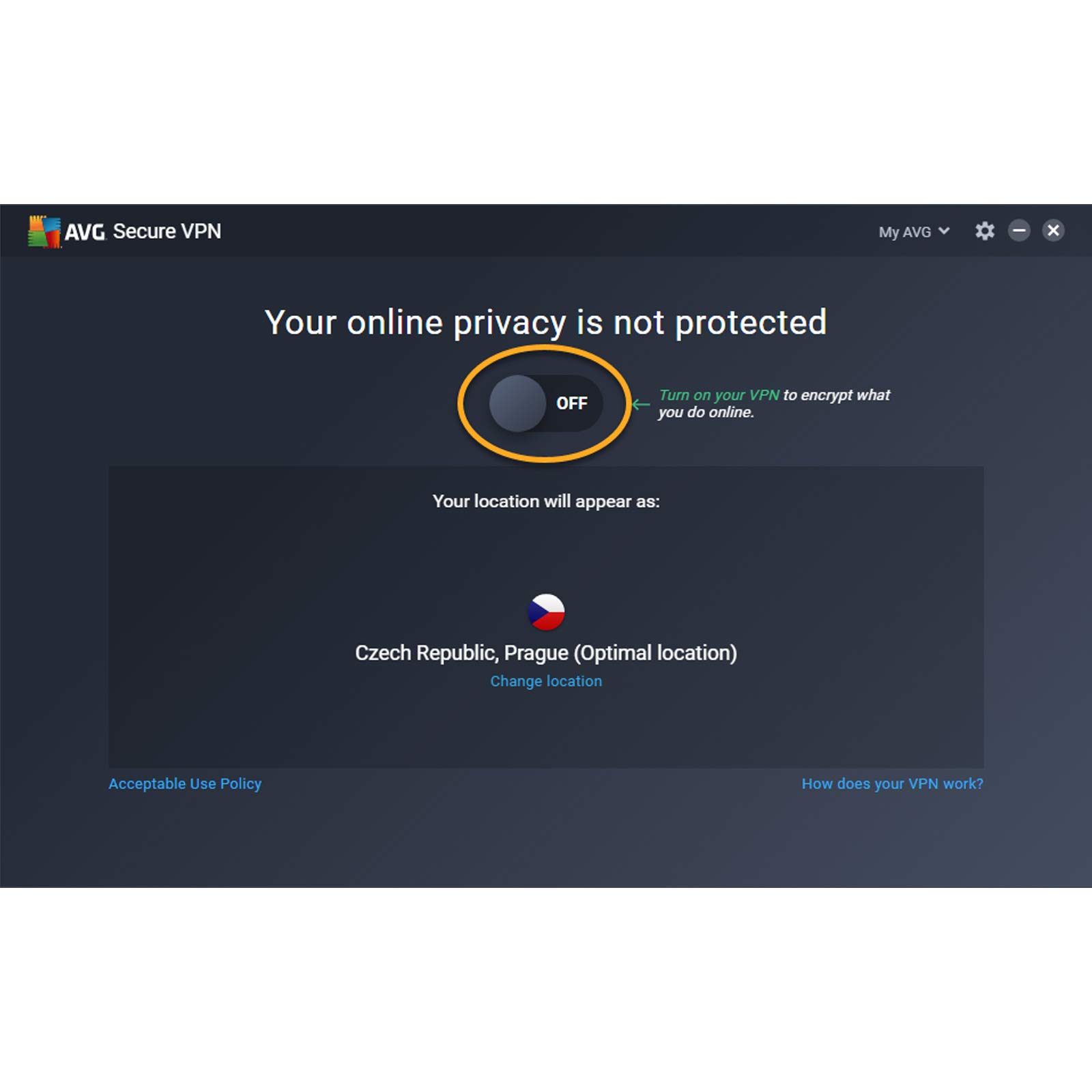 AVG Secure VPN 2026 | 5 appareils | 1 An | Code d'activation envoi par email