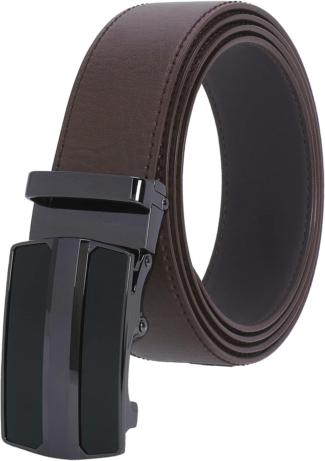 Labnoft Men's Auto Lock PU Leather Belt