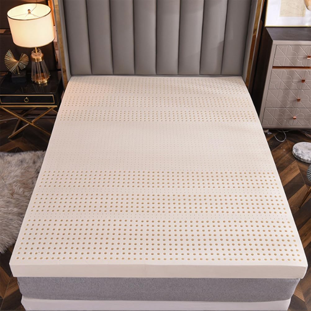 Cubrecolchón de látex natural de 310 cm, tamaño matrimonial, 120 x 190 cm, ideal para T & Support EcoFriendly Beddi Solut