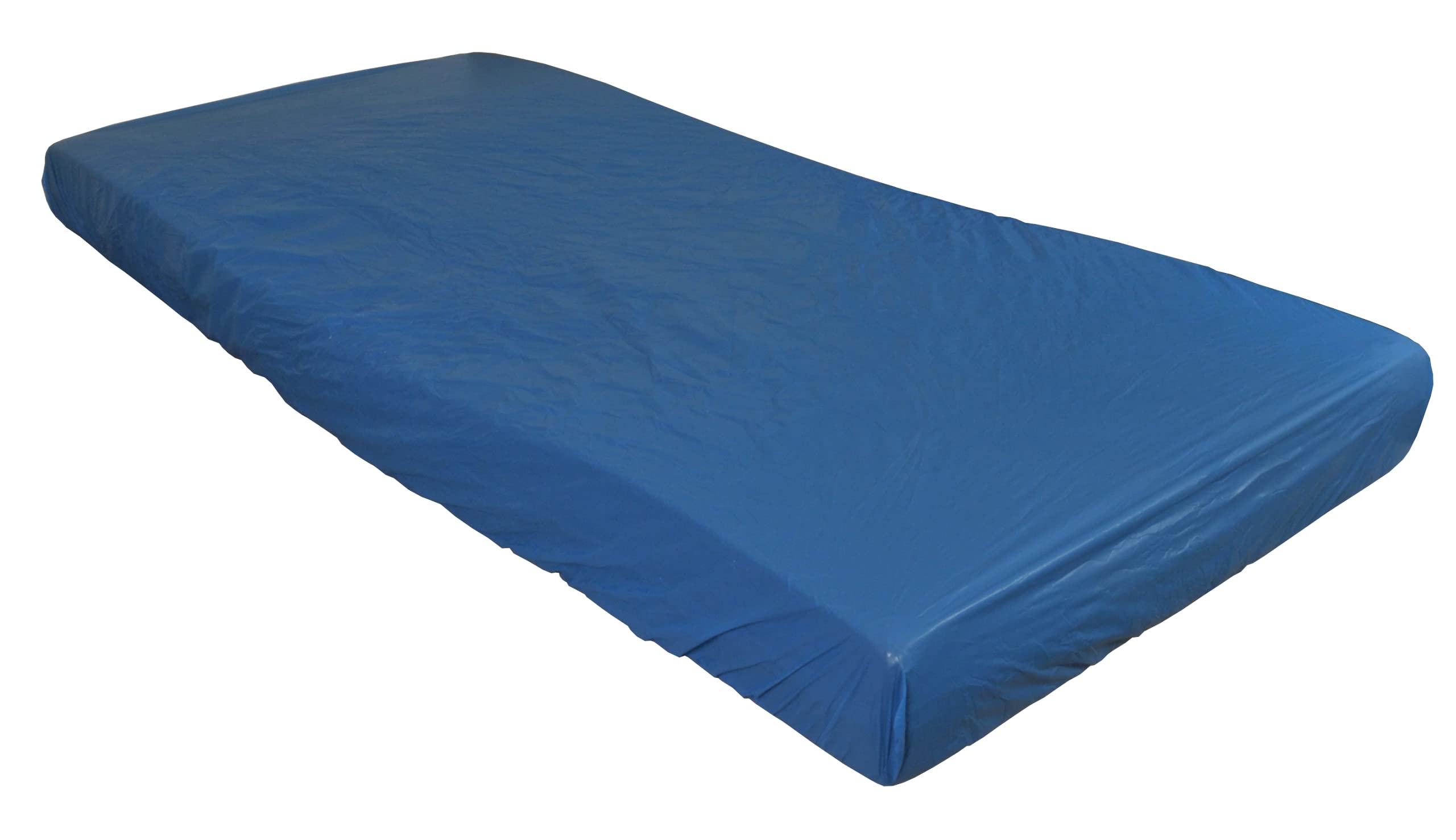 ABENA Single Bed Waterproof Mattress Protector | Pack of 10 Disposable Mattress Covers | Each Measures 210x90x20cm | Liquid-Resistant, Blue