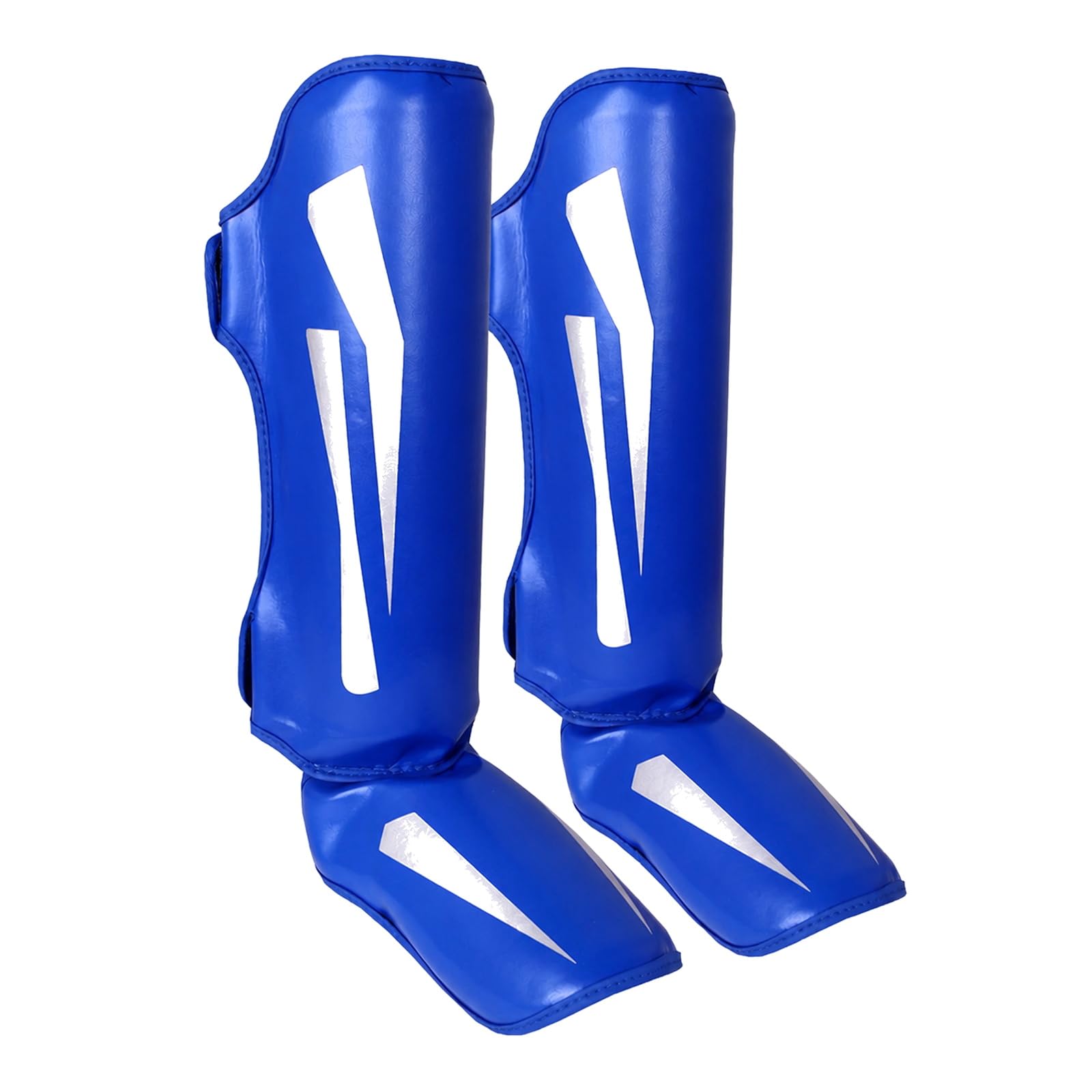 Piedi Protezione Shin Guard,Parastinchi Piedi Protezione Shin Guard,Boxing Parastinchi Uomo e Donna,Regolabili,Comodo,per Boxe,Sport da Combattimento e Allenamento Quotidiano