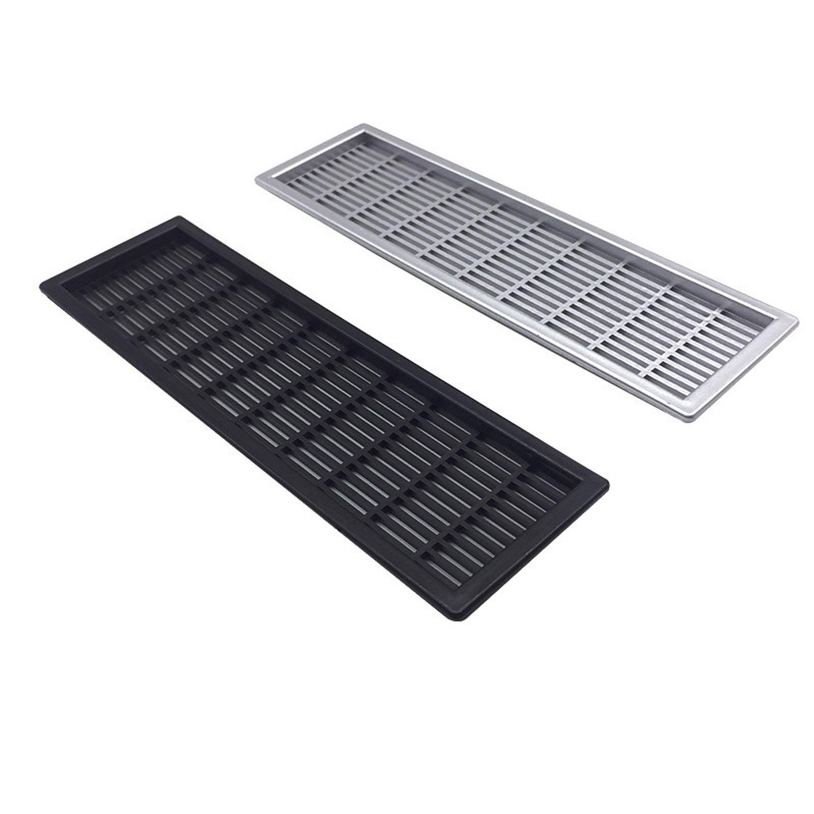 Griglia di ventilazione a parete in plastica | Scenario di utilizzo multicolore: ventilazione dell'armadio dell'armadio dell'armadio dell'armadio(Silver)