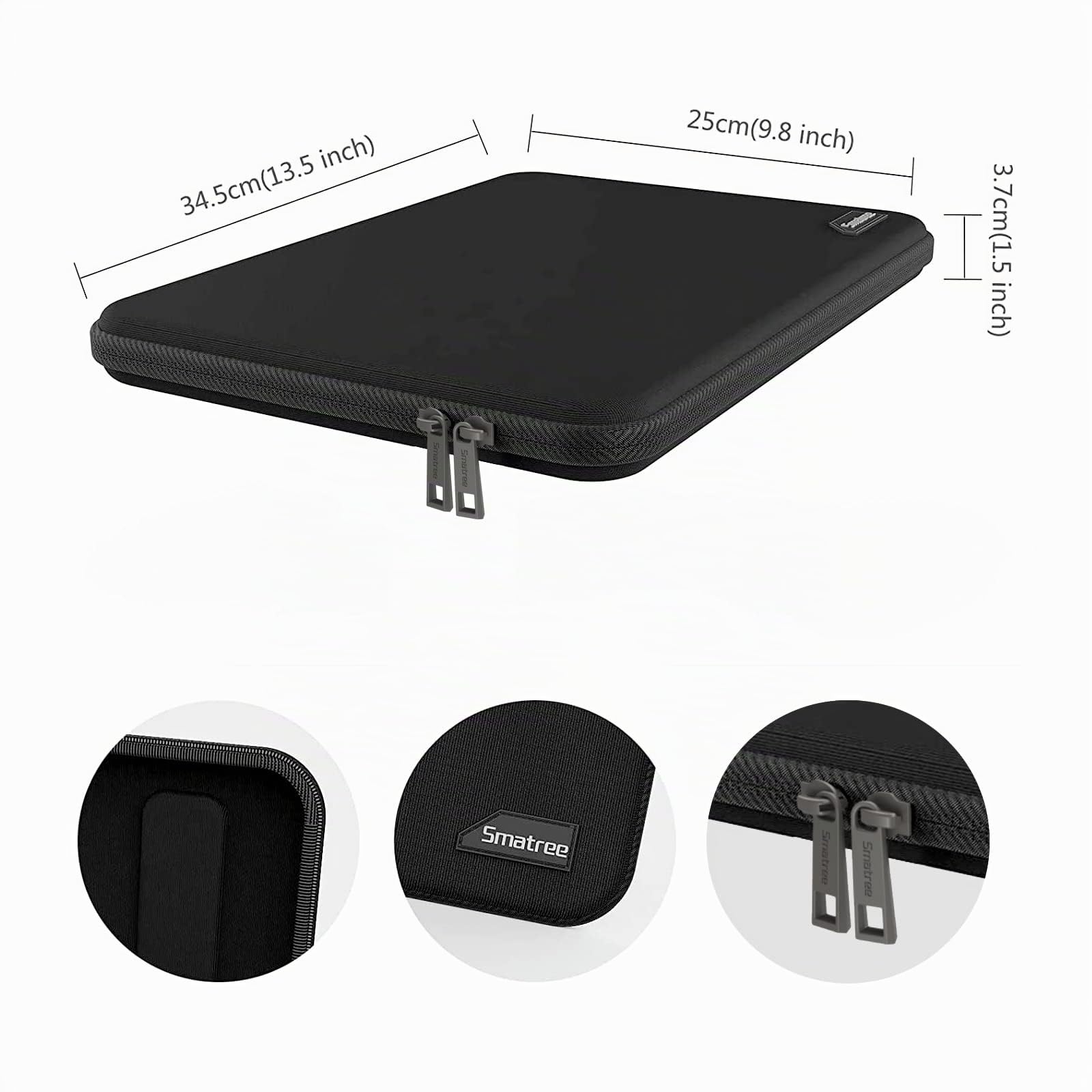 Smatree Custodia rigida per computer portatile da 15 pollici, compatibile con HP Pavilion x360 2 in 1 15,6 pollici, sottile antiurto, colore nero