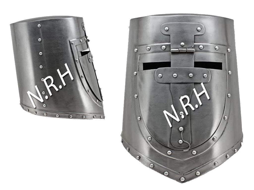 Medieval Close Crusader Armour European Knight Armor Helmet Medieval Costume