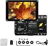 Portkeys HS8 8 inch 1100nit Camera Field Monitor 3D LUT 3G-SDI 4K HDMI and V Power Supply System Aluminium Alloy Frame with Dual NP-F Battery Plates 1920x1200 Touch Screen Monitor