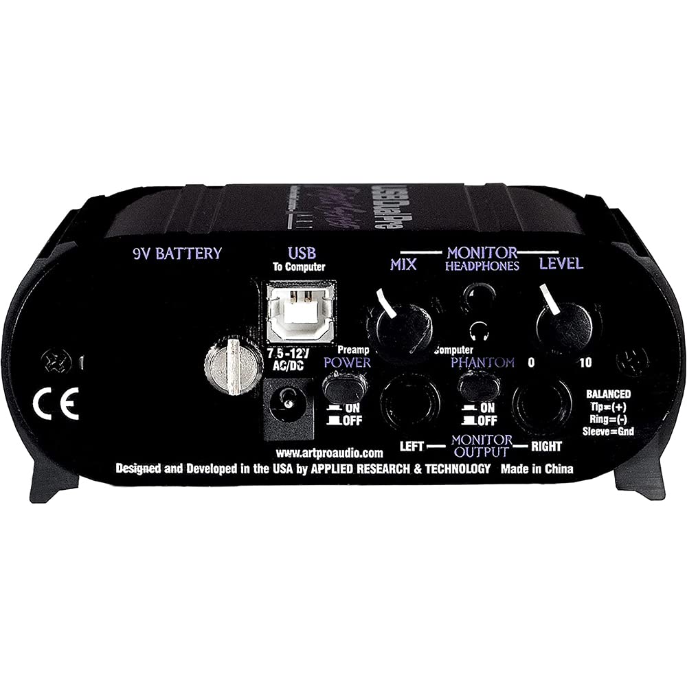 Amazon.com: ART USB Dual Pre USB 1.1 Digital Audio Interface with