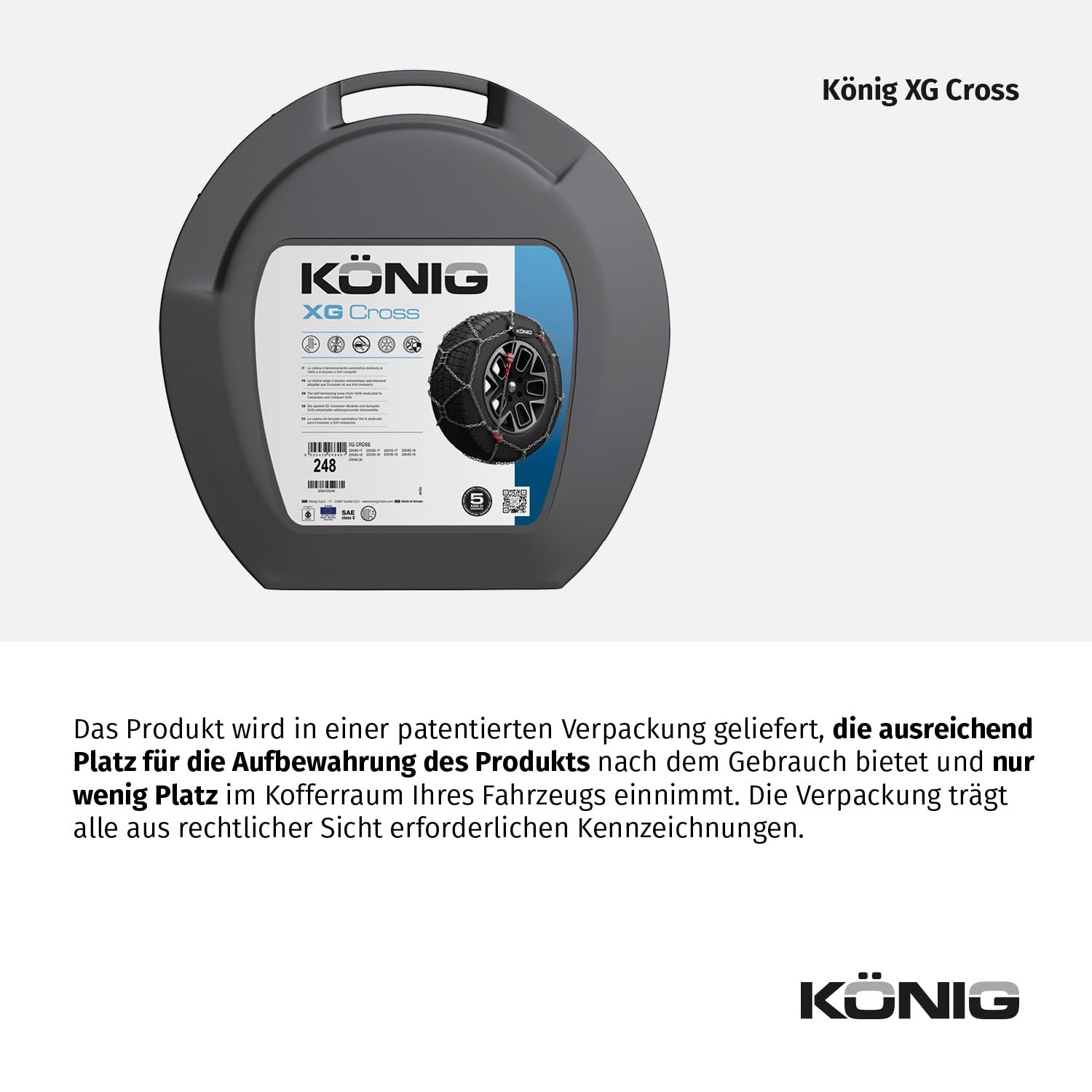 KÖNIG XG CROSS 248 - Schneeketten