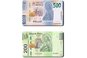 Funny Mexican Credit Debit Card Cover Stickers - Pack of 2