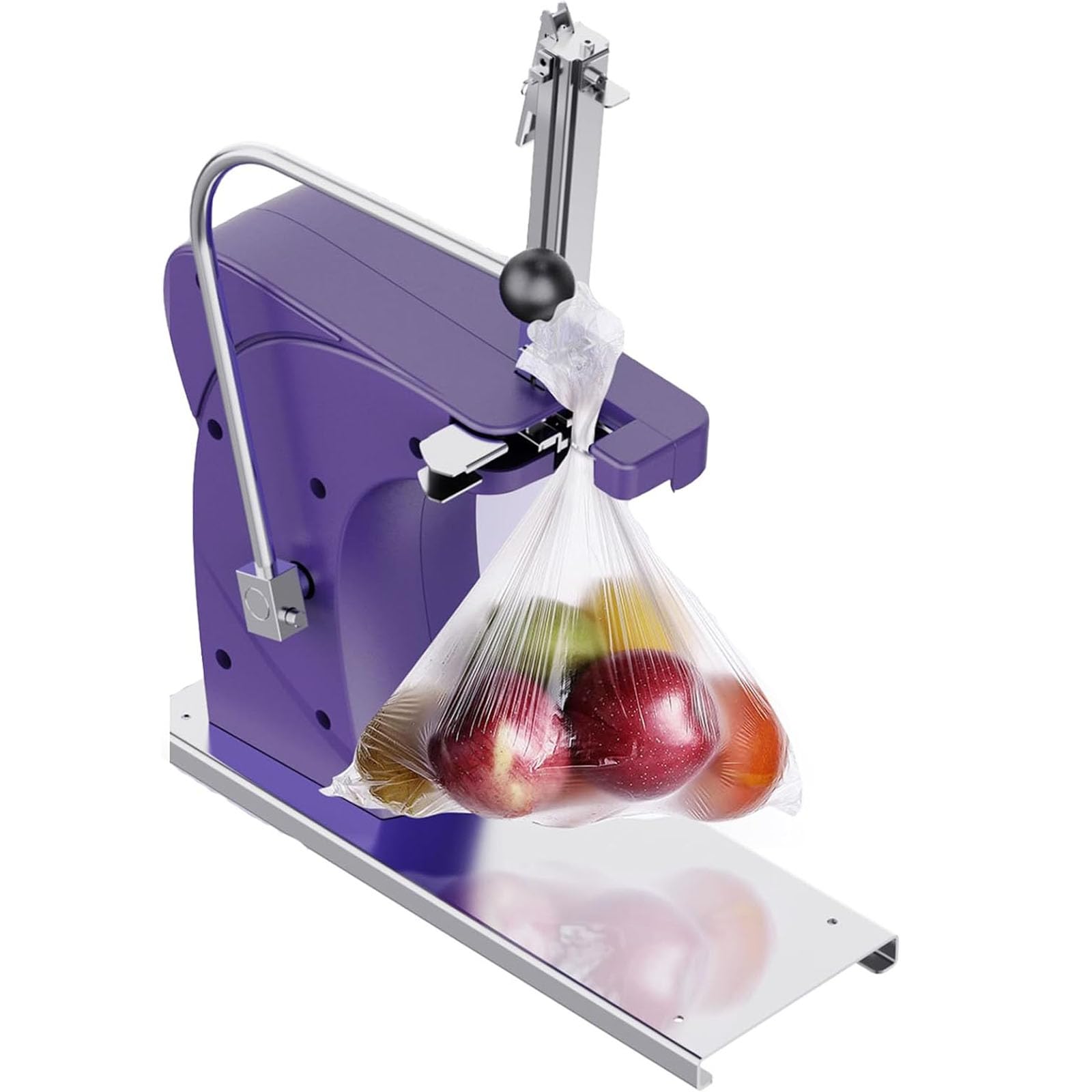 Legatrice per sacchetti in alluminio, strumento per tagliare salsicce a forma di U, design senza inceppamento, sigillante durevole per imballaggi alimentari per supermercati e trasformazione