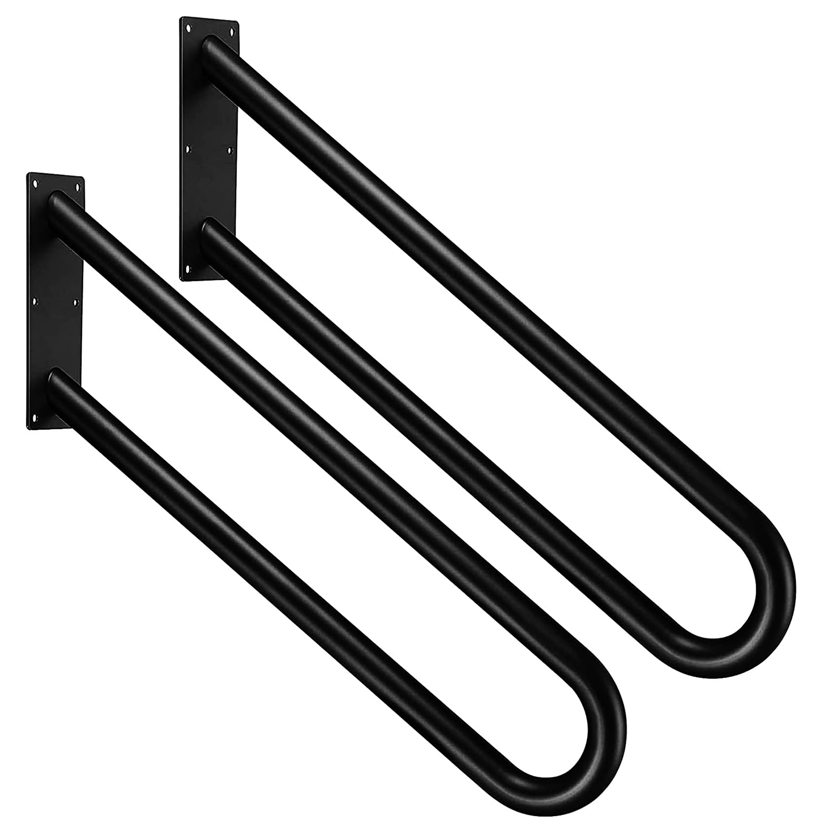 FKXSXAZ 2 Pcs Handrail for Outdoor Steps,Outdoor Stair Railing, Grab Bar Steps,for Garage, Porch and Garden,Safety Hand Rail(Size:50cm/19.7in)